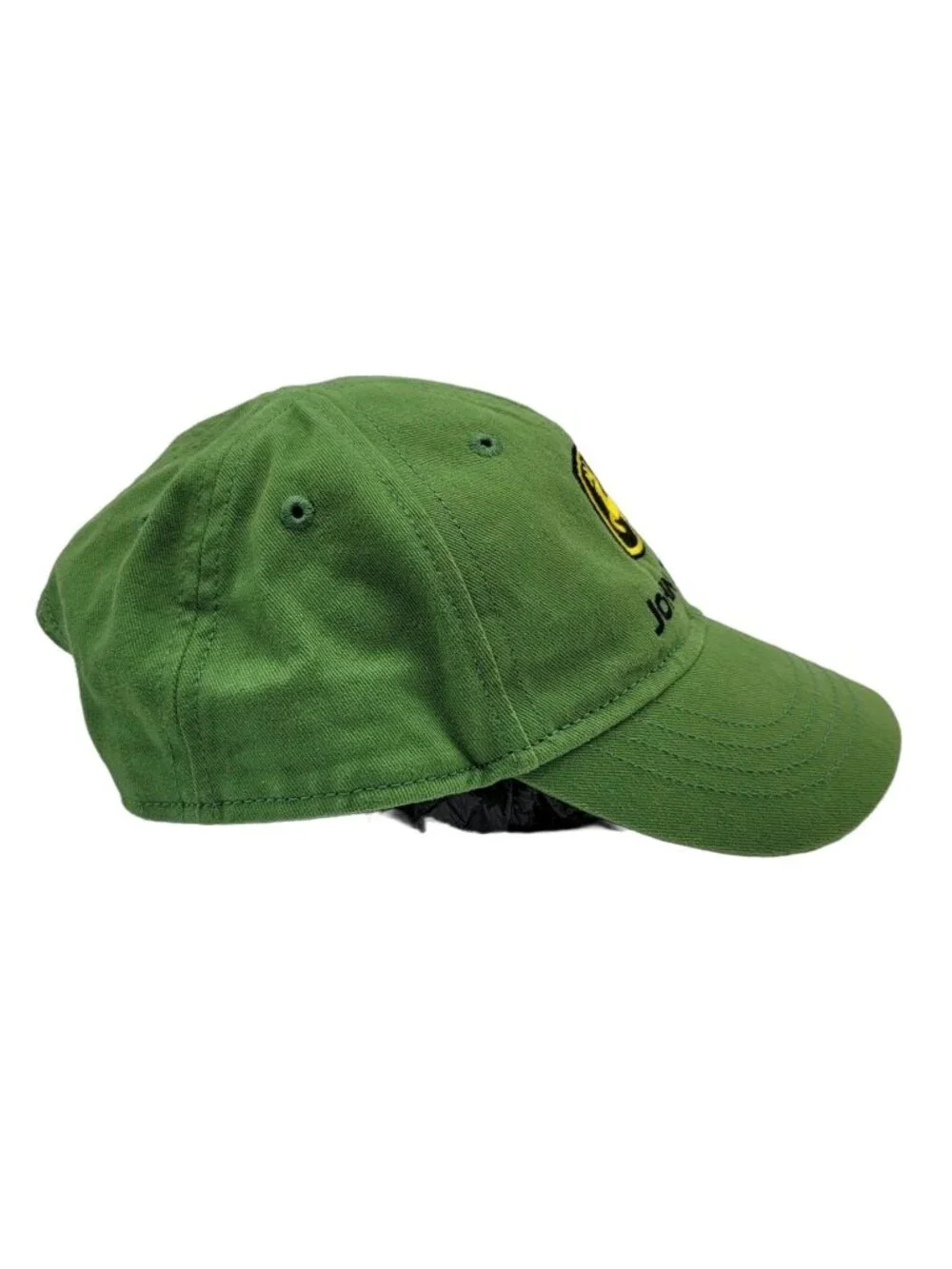 John Deere Toddler Logo Baseball Cap One Size Green Embroidered Adj Official Hat